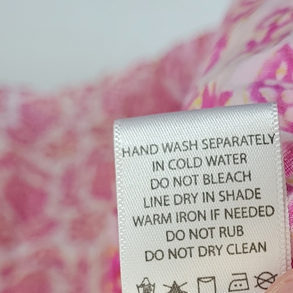 Roberta Roller Rabbit Isola Printed Fit-and-Flare Dress Medium - Picture 7 of 9